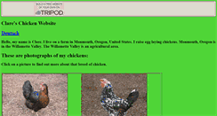 Desktop Screenshot of clareshuehnerwebsite.tripod.com