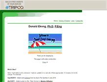 Tablet Screenshot of dekong.tripod.com