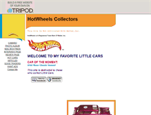 Tablet Screenshot of hotwheels4us.tripod.com