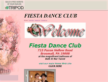 Tablet Screenshot of fiestadanceclub.tripod.com