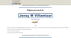 Desktop Screenshot of milenavillamizar.tripod.com