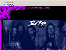 Tablet Screenshot of evolutiondvds.tripod.com