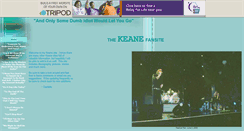 Desktop Screenshot of keanekrazy.tripod.com