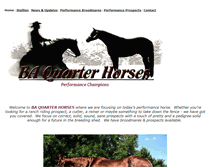 Tablet Screenshot of baquarterhorses0.tripod.com