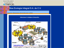 Tablet Screenshot of bios-ecologia.mx.tripod.com