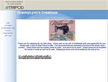 Tablet Screenshot of grannylynnscreations.tripod.com