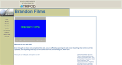Desktop Screenshot of brandonfilms.tripod.com