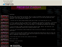 Tablet Screenshot of elementalshadows.tripod.com