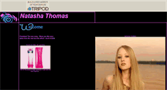 Desktop Screenshot of natasha-thomas.tripod.com