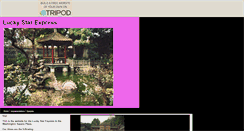 Desktop Screenshot of luckystarexpress.tripod.com