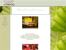 Tablet Screenshot of bluegrassproject.tripod.com