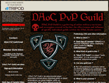 Tablet Screenshot of daocpvpguild.tripod.com