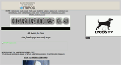 Desktop Screenshot of boerboelworld.tripod.com