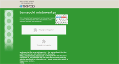 Desktop Screenshot of mistywertys.tripod.com