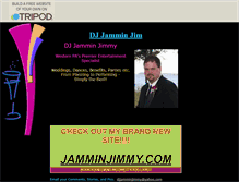 Tablet Screenshot of djjamminjimmy.tripod.com