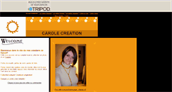 Desktop Screenshot of carole-creation.tripod.com