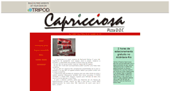 Desktop Screenshot of pizzacapricciosa.tripod.com