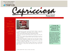 Tablet Screenshot of pizzacapricciosa.tripod.com