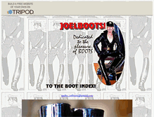 Tablet Screenshot of joelboots2.tripod.com