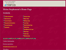 Tablet Screenshot of baronmoss.tripod.com