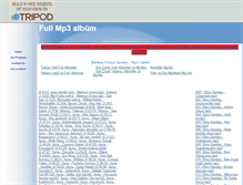 Tablet Screenshot of fullmp3album.tripod.com