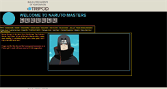 Desktop Screenshot of narutomasters.tripod.com