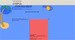 Desktop Screenshot of chandansaha.tripod.com