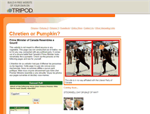 Tablet Screenshot of chretienorpumpkin.tripod.com