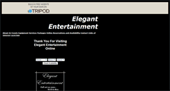 Desktop Screenshot of elegantdj.tripod.com