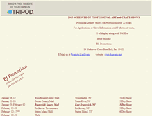 Tablet Screenshot of bjpromo.tripod.com