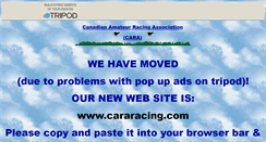 Desktop Screenshot of cararacing.tripod.com