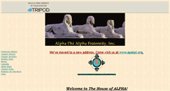 Desktop Screenshot of aphia1906.tripod.com