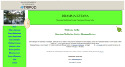 Desktop Screenshot of dhammaketana.tripod.com