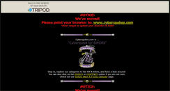 Desktop Screenshot of cyberspokes.tripod.com