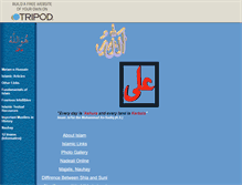 Tablet Screenshot of matam-e-hussain.tripod.com