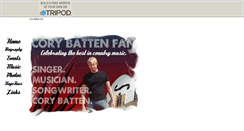 Desktop Screenshot of corybattenfan.tripod.com