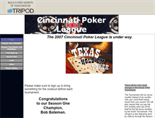 Tablet Screenshot of cincypokerleague.tripod.com