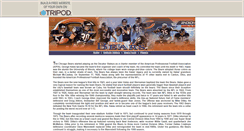 Desktop Screenshot of bearsfanclub.tripod.com
