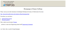 Tablet Screenshot of james.solberg.tripod.com