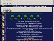 Tablet Screenshot of marlertree.tripod.com