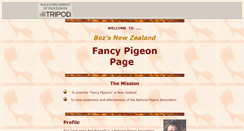 Desktop Screenshot of pigeonz.tripod.com