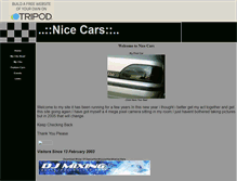 Tablet Screenshot of nicecars3.tripod.com