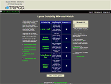 Tablet Screenshot of lycosmixandmatch.tripod.com