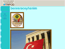 Tablet Screenshot of benesraceyhanim.tripod.com