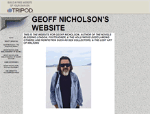 Tablet Screenshot of geoff-nicholson.tripod.com