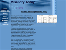 Tablet Screenshot of misandry.tripod.com