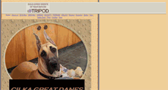 Desktop Screenshot of cilkagreatdanes.tripod.com