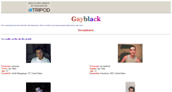 Desktop Screenshot of blackgayman.tripod.com