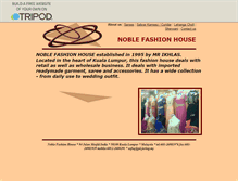 Tablet Screenshot of noblefashion.tripod.com