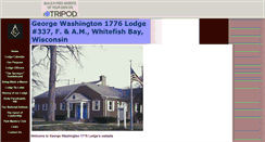 Desktop Screenshot of georgewashington1776.tripod.com